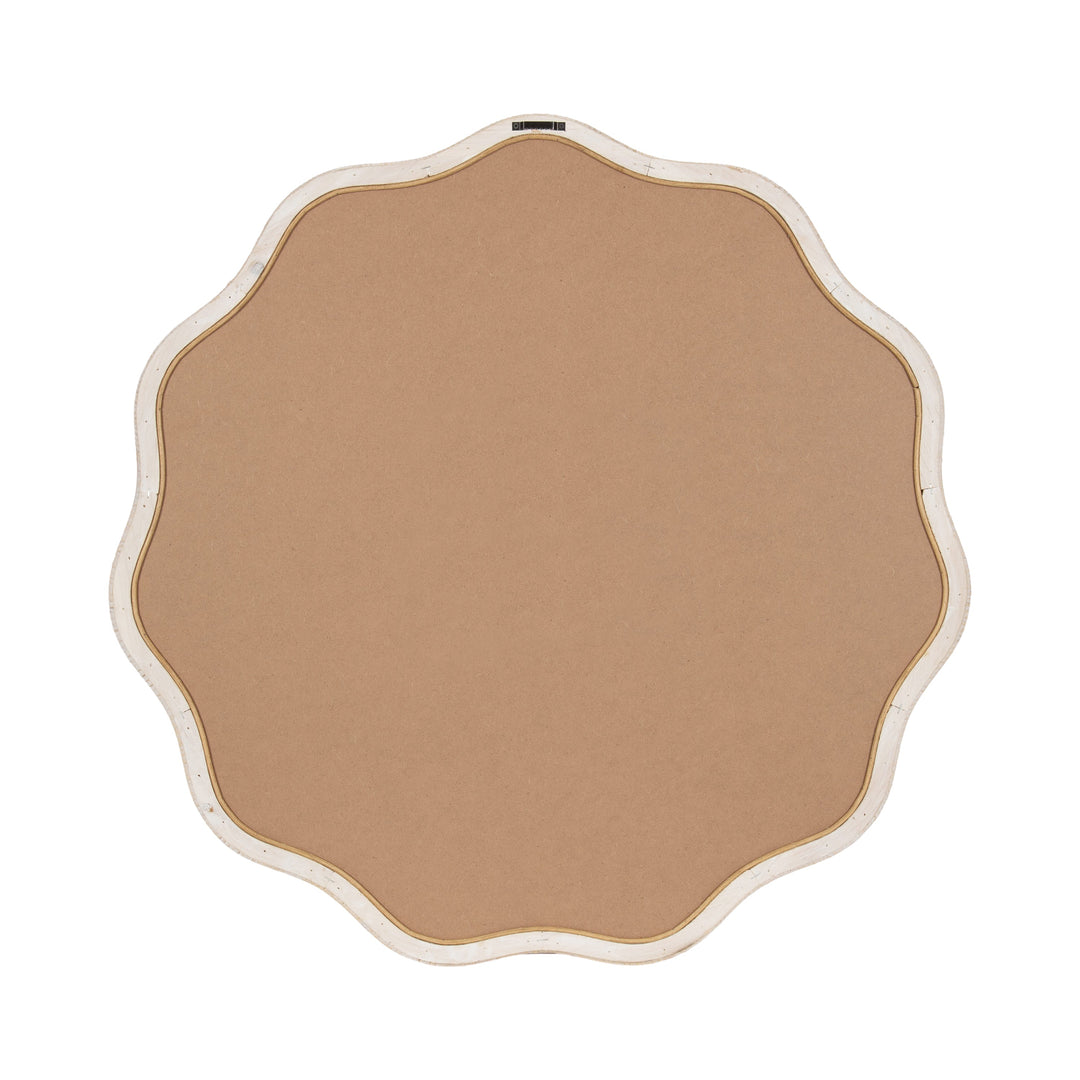 Rahfy Scallop Framed Wall Mirror