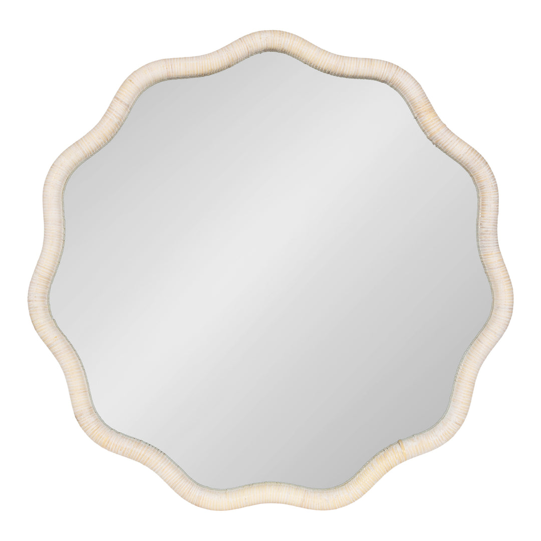 Rahfy Scallop Framed Wall Mirror