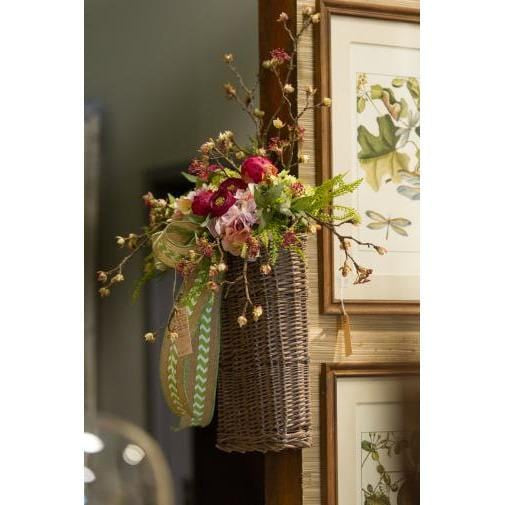 11" x 17" Wicker Basket w/Handle