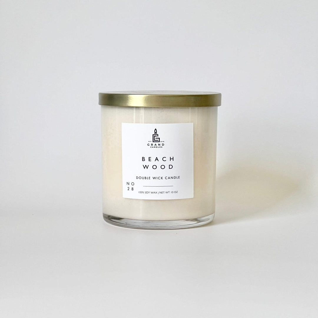Beachwood + Sea Salt Candle