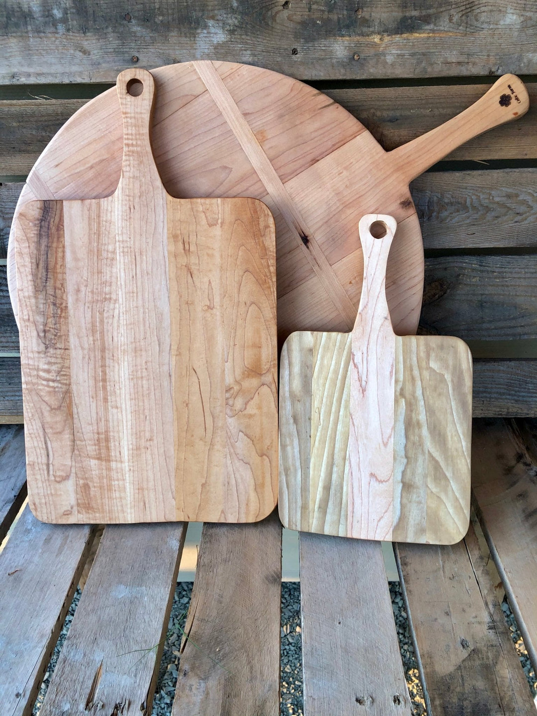 Best Charcuterie Board - American Maple Custom Medium Charcuterie Board - Vintage Style Rectangle French Board