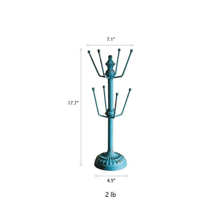 Blue Cup Holder Planter Holder
