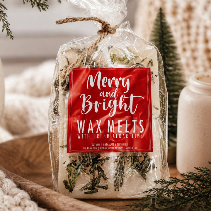 Christmas Tree XL Scented Wax Melts Holiday Home Fragrance Fun Gift for Friends