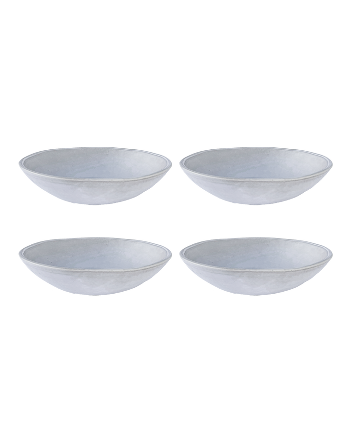 Cloud Oval Pasta Bowl - Set of 4
