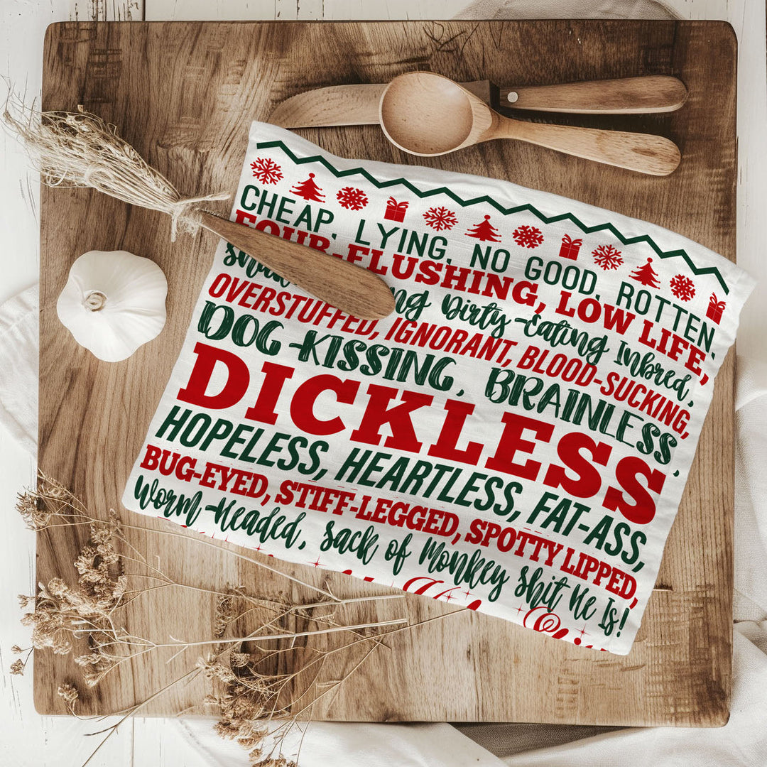 Griswold Humor Christmas Kitchen Tea Towel Funny Holiday Decor Cheeky Fun Gift