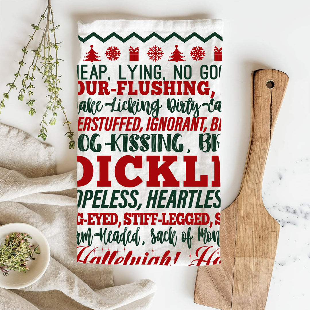 Griswold Humor Christmas Kitchen Tea Towel Funny Holiday Decor Cheeky Fun Gift