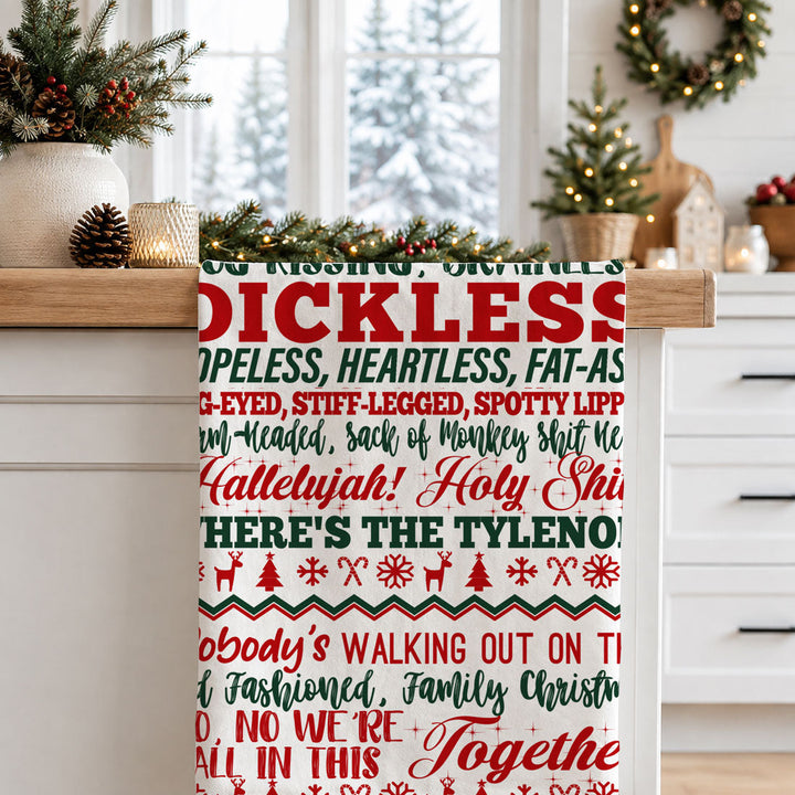 Griswold Humor Christmas Kitchen Tea Towel Funny Holiday Decor Cheeky Fun Gift