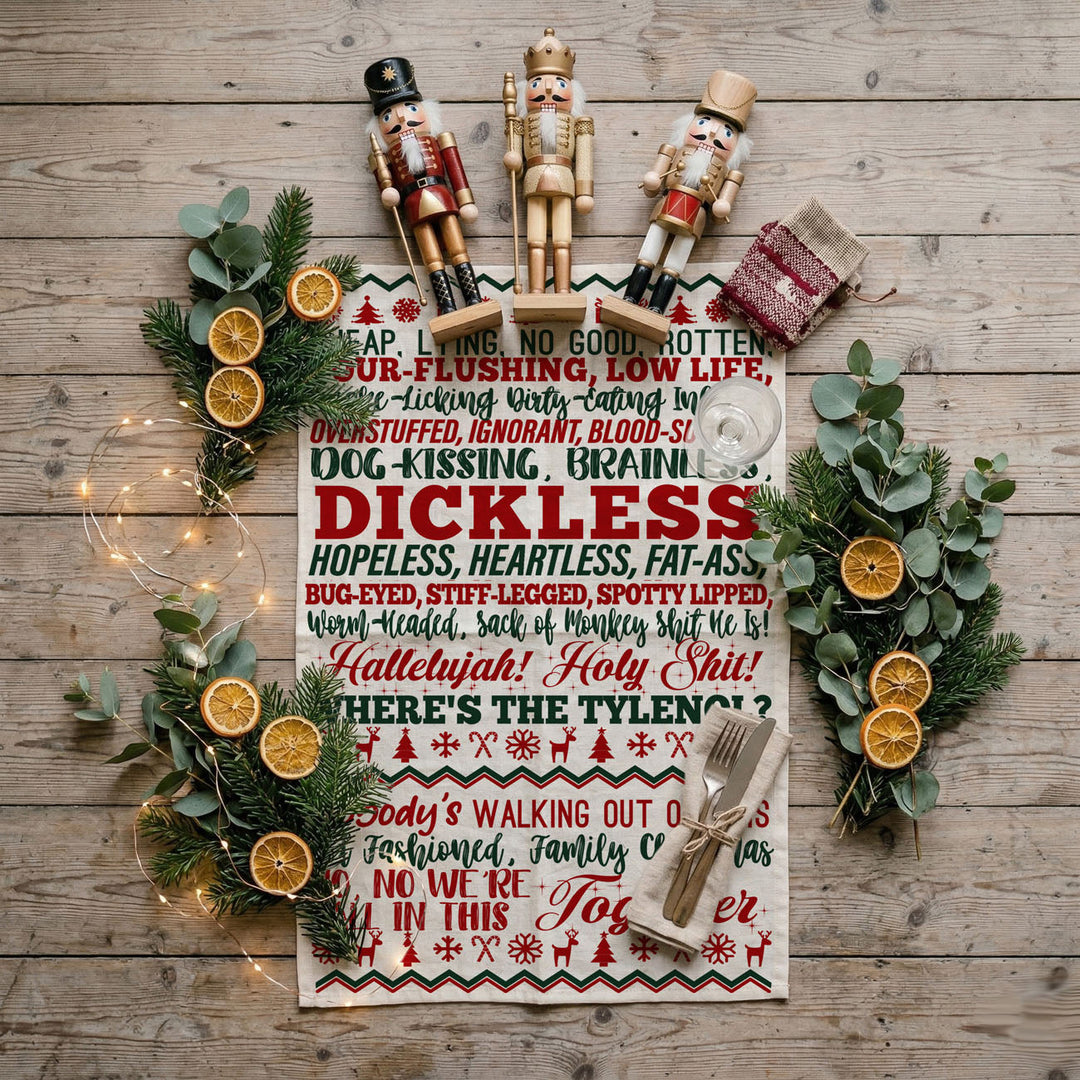 Griswold Humor Christmas Kitchen Tea Towel Funny Holiday Decor Cheeky Fun Gift
