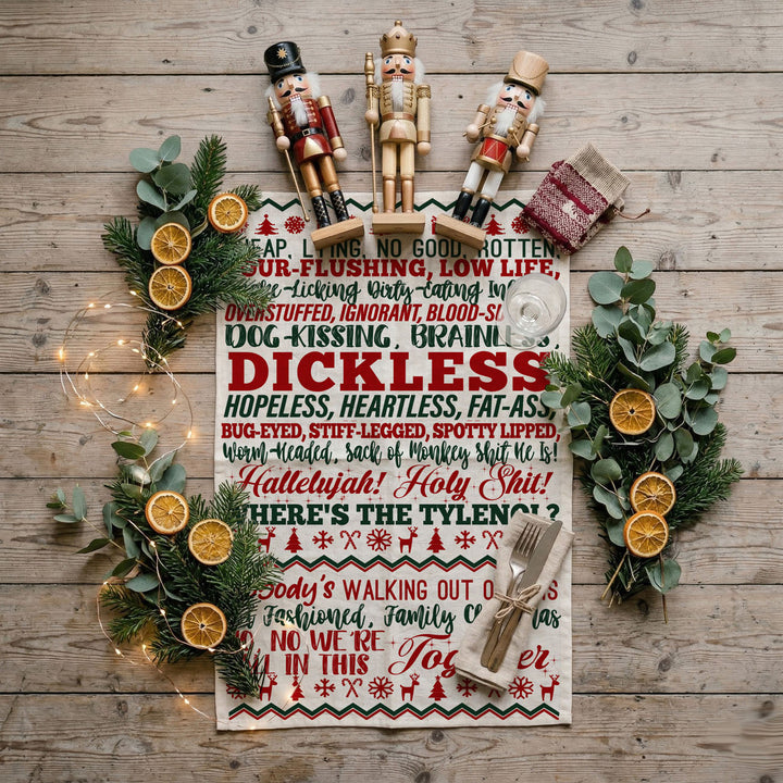 Griswold Humor Christmas Kitchen Tea Towel Funny Holiday Decor Cheeky Fun Gift