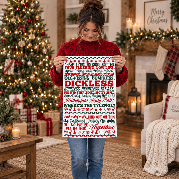 Griswold Humor Christmas Kitchen Tea Towel Funny Holiday Decor Cheeky Fun Gift