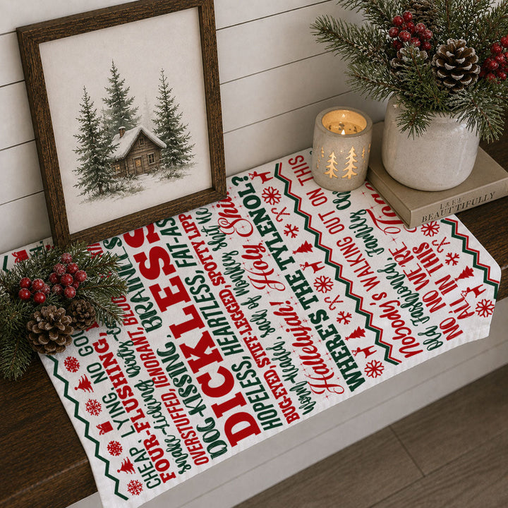 Griswold Humor Christmas Kitchen Tea Towel Funny Holiday Decor Cheeky Fun Gift