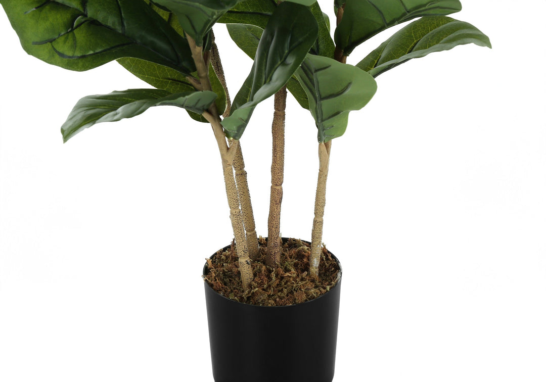 41" Tall Artificial Fiddle Tree - Faux Indoor Plant