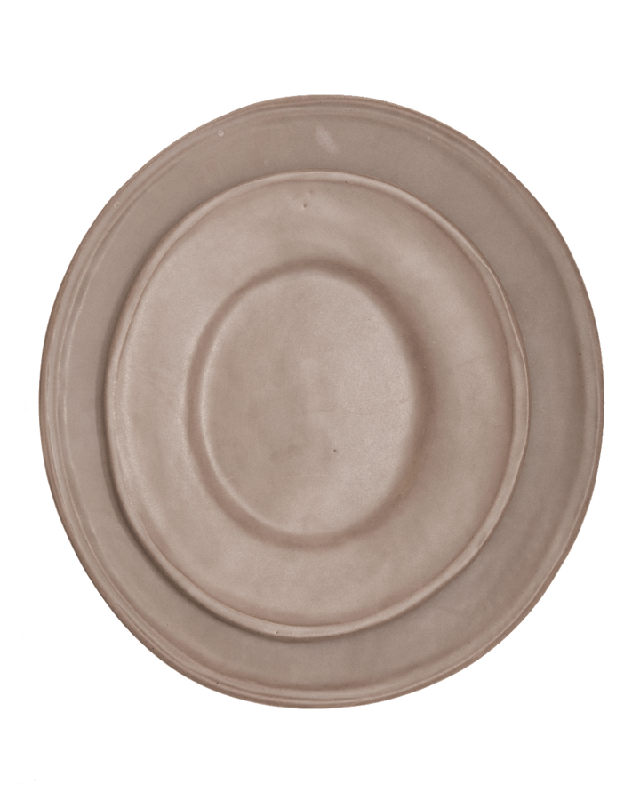 Earth Oval Dessert Plate - Set of 4