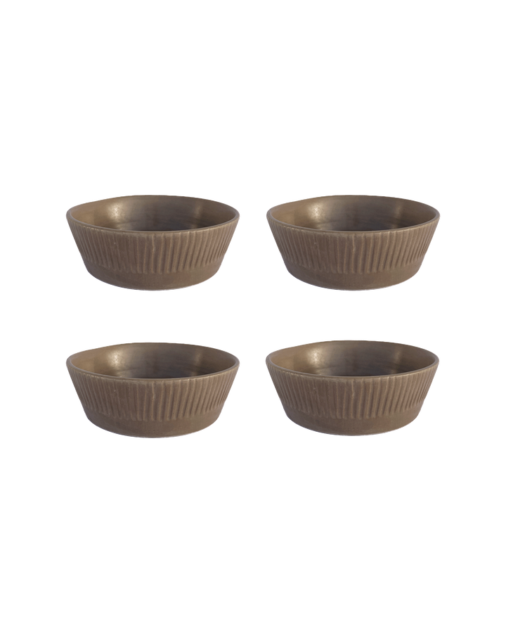 Earth Lines Pasta Bowl - Set of 4