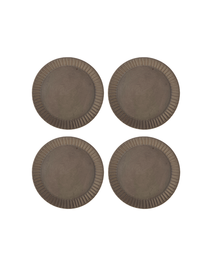 Earth Lines Salad Plate - Set of 4