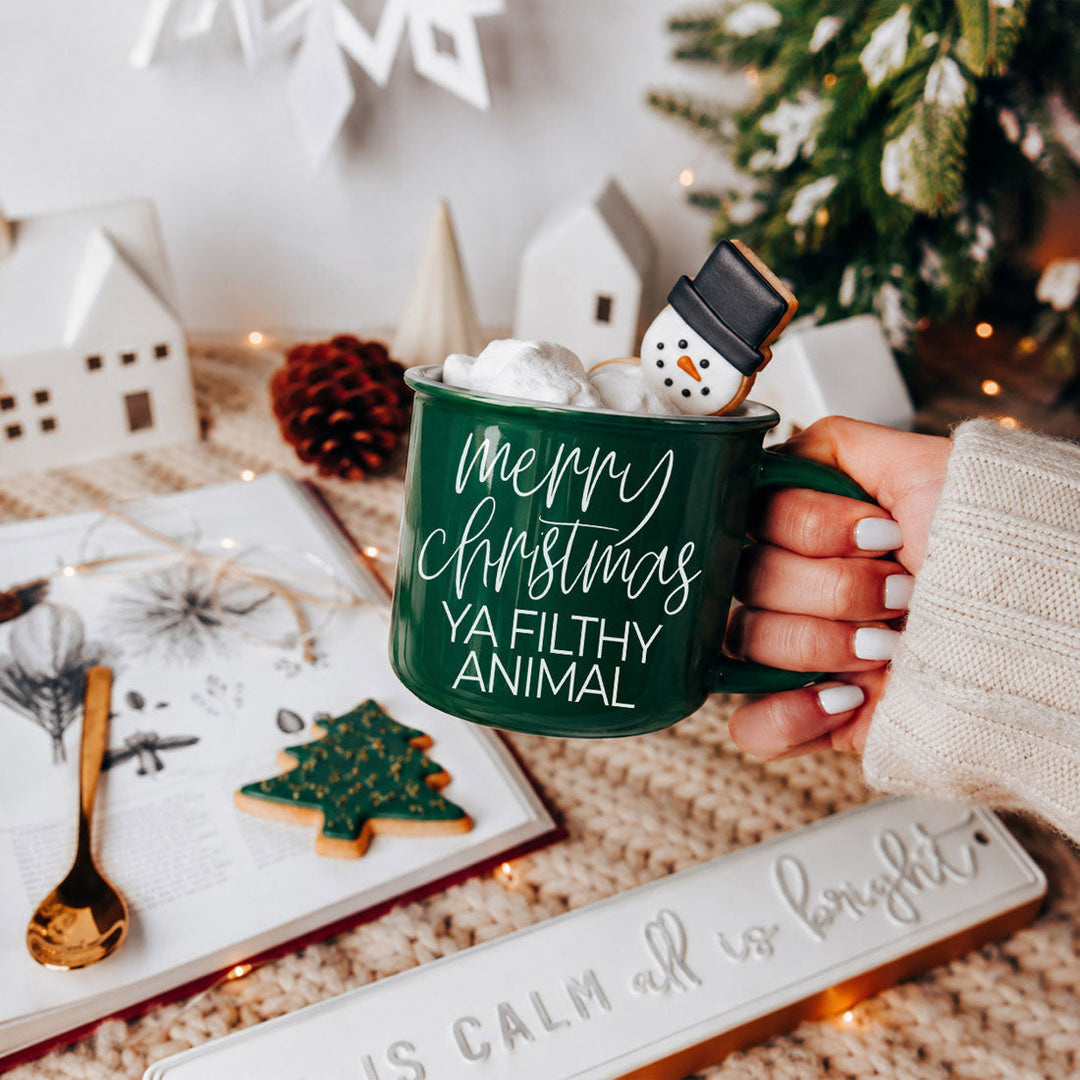 Ya Filthy Animal Ceramic Coffee Mug Funny Christmas Holiday Fun Gift for Friends