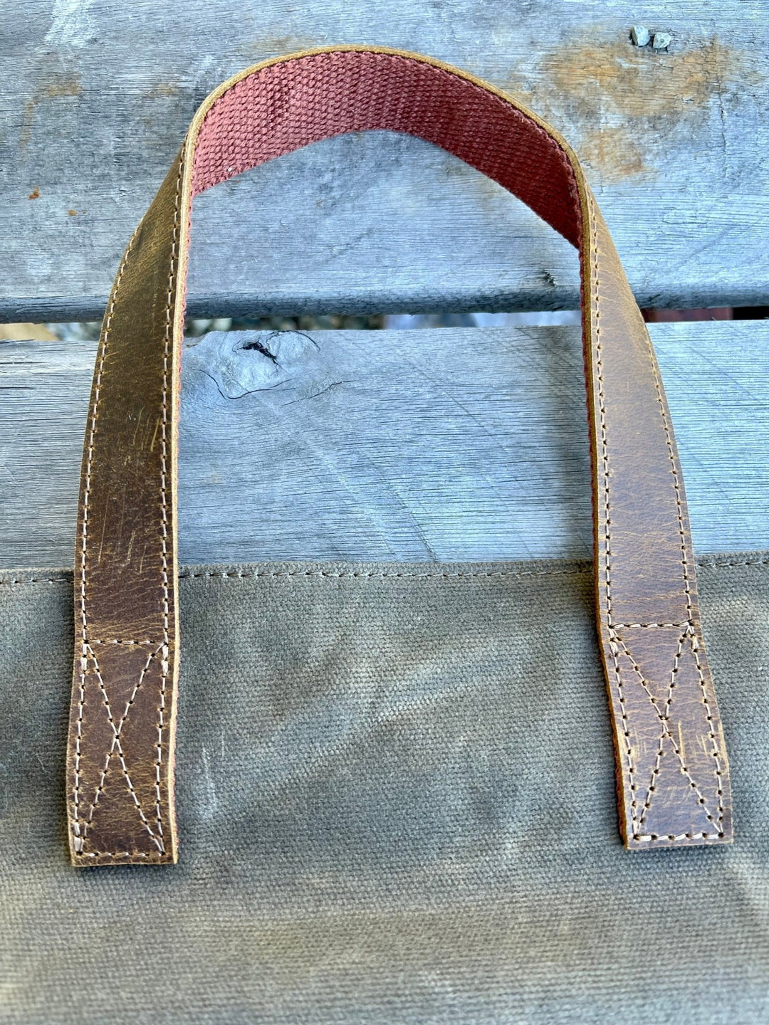 Garden Kneeler Pad – Thick Waxed Canvas