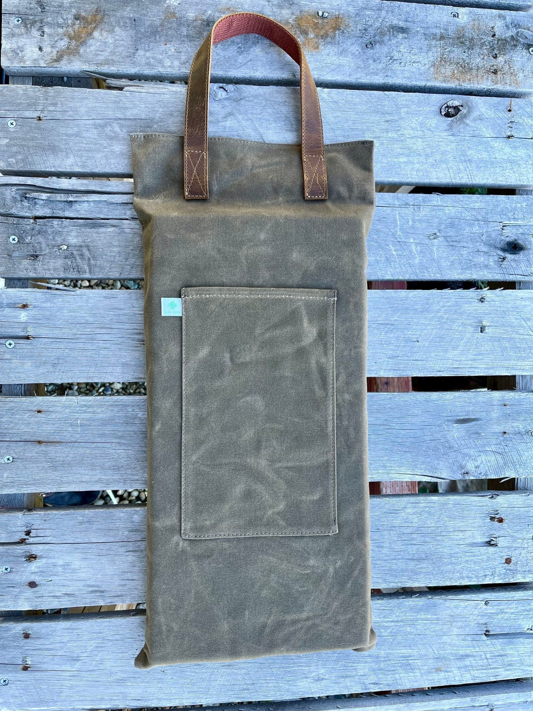 Garden Kneeler Pad – Thick Waxed Canvas