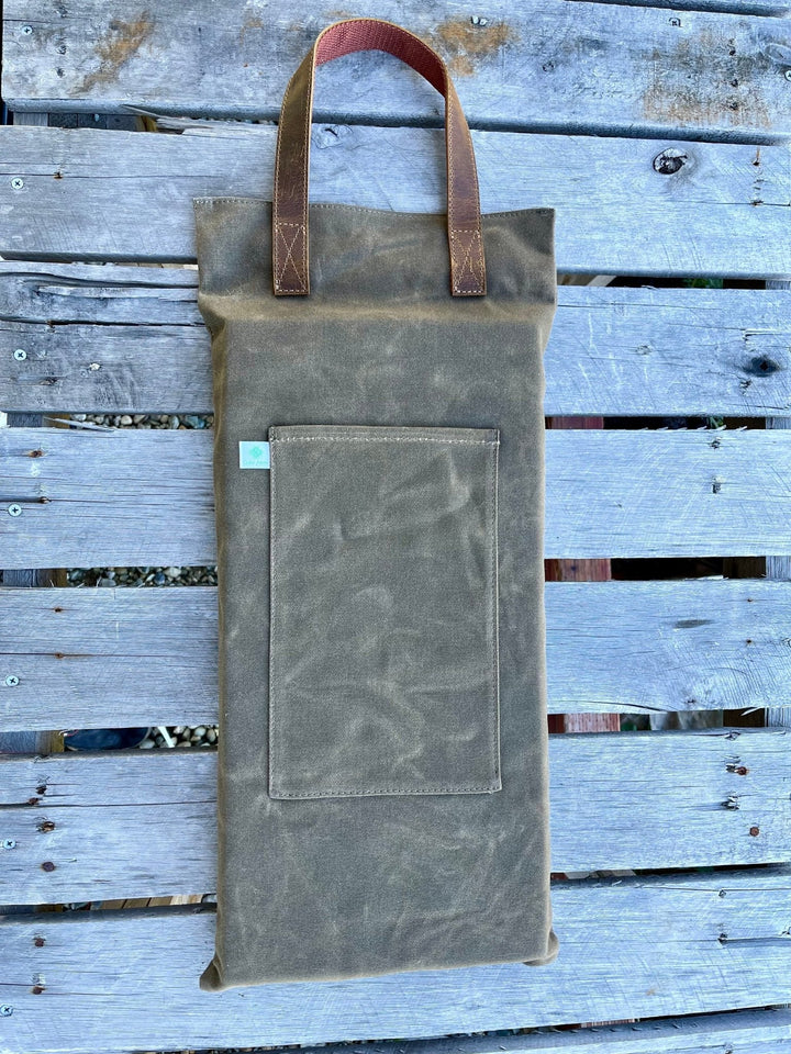 Garden Kneeler Pad – Thick Waxed Canvas