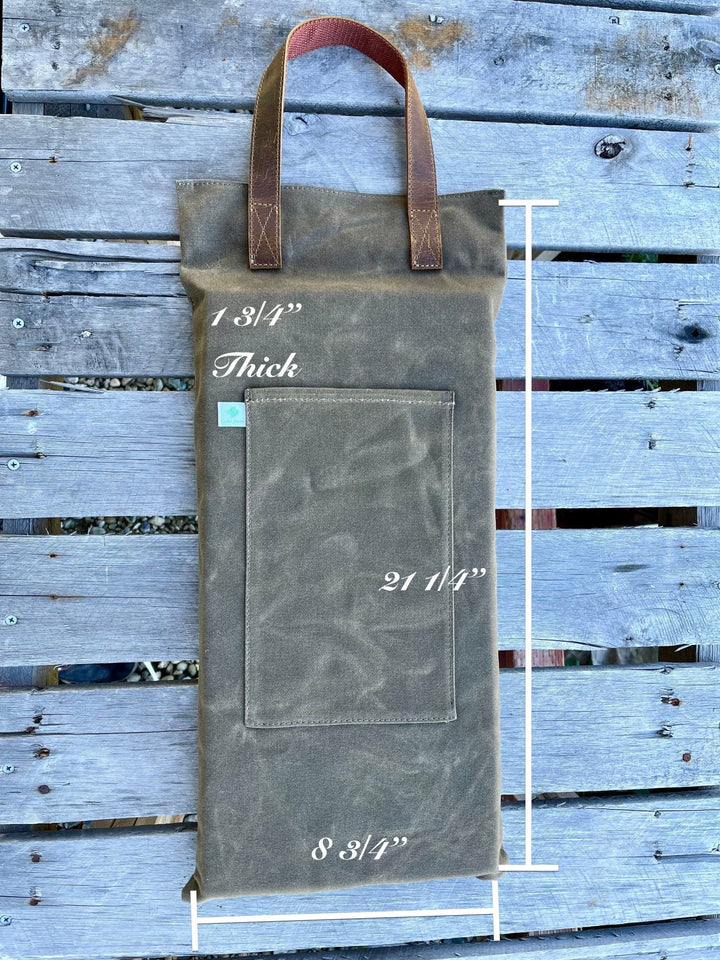 Garden Kneeler Pad – Thick Waxed Canvas