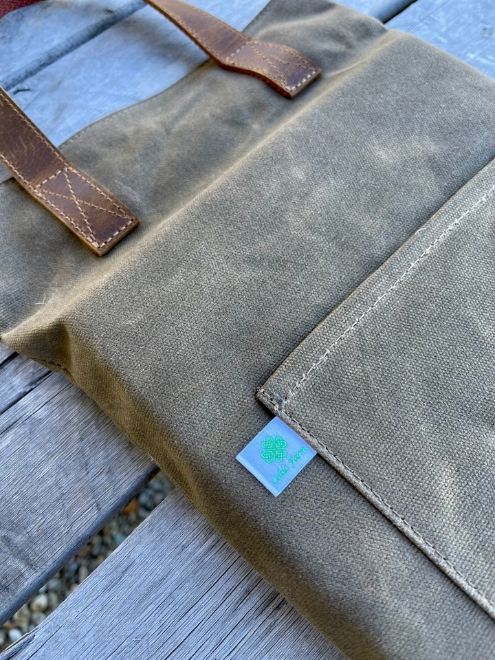 Garden Kneeler Pad – Thick Waxed Canvas