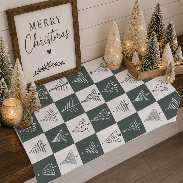 Christmas Tree Flour Sack Cotton Kitchen Tea Towel Holiday Decor Great Gift Idea