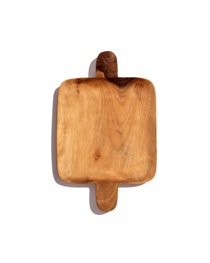Walnut Double Handed Tray