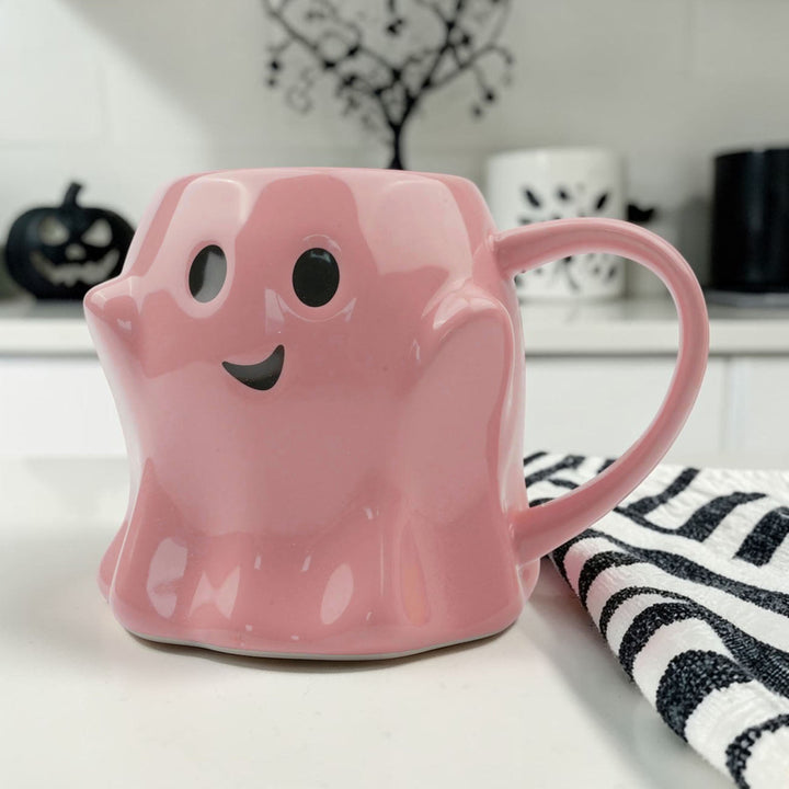 Ghost Ceramic Coffee Mug Halloween Spooky Drinkware Great Gift for Coffee Lovers