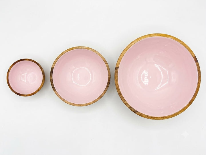 Mango Wood Bowl Set of 3