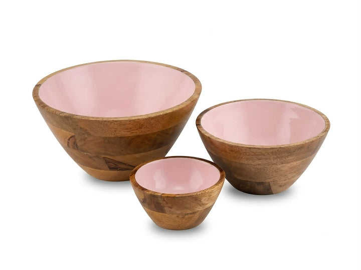 Mango Wood Bowl Set of 3