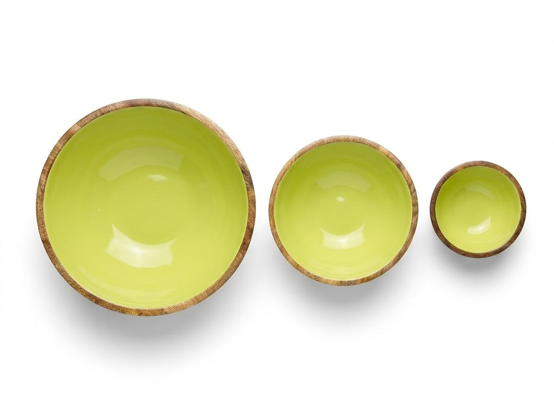 Mango Wood Bowl Set of 3