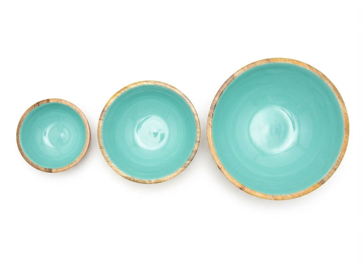 Mango Wood Bowl Set of 3
