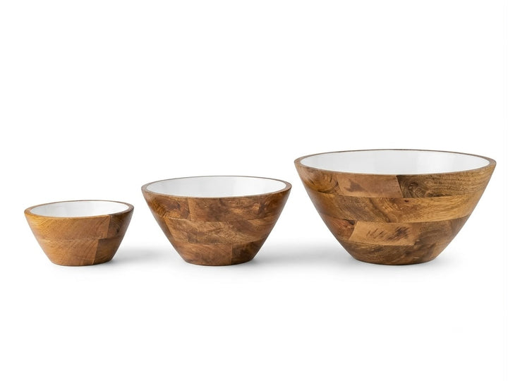 Mango Wood Bowl Set of 3