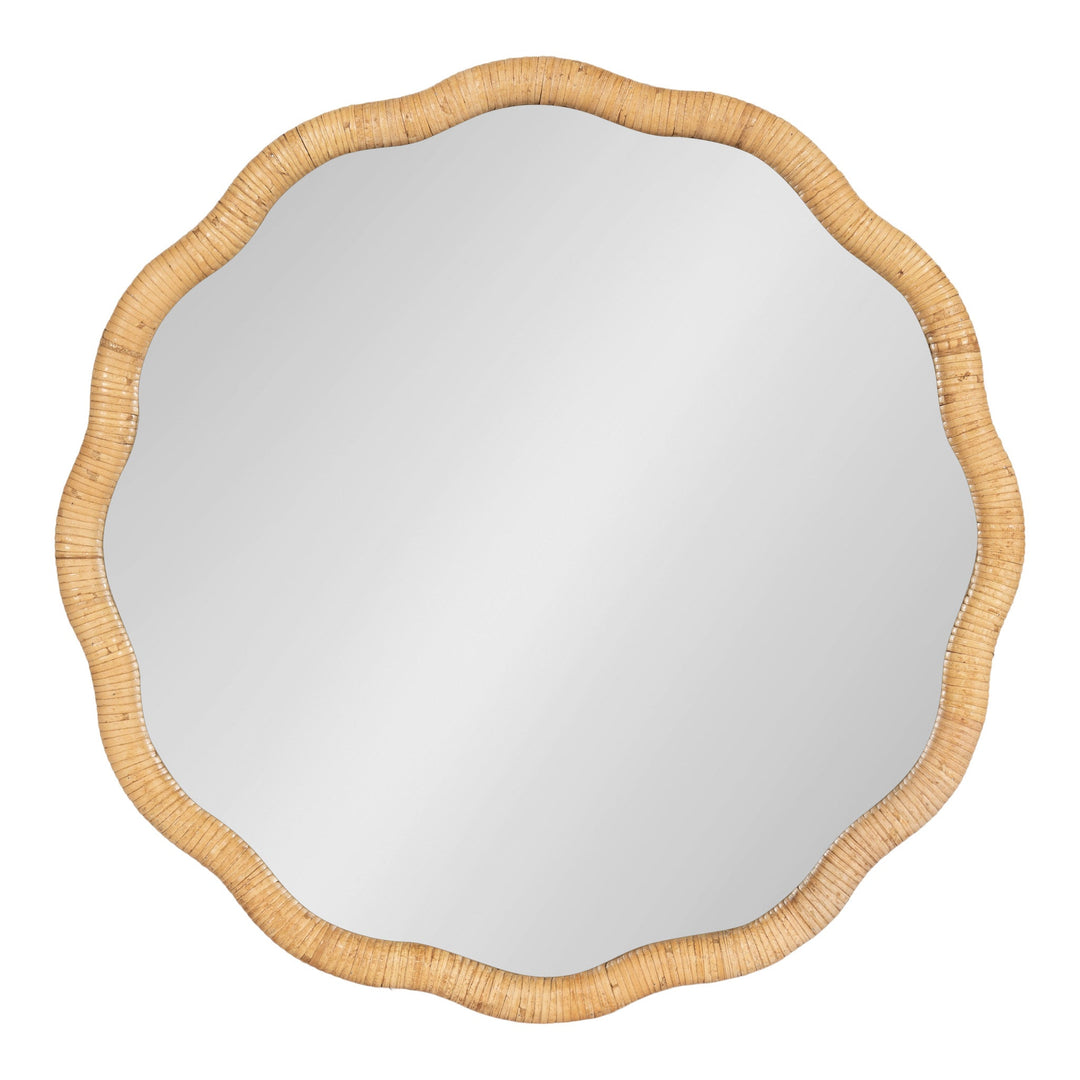 Rahfy Scallop Framed Wall Mirror
