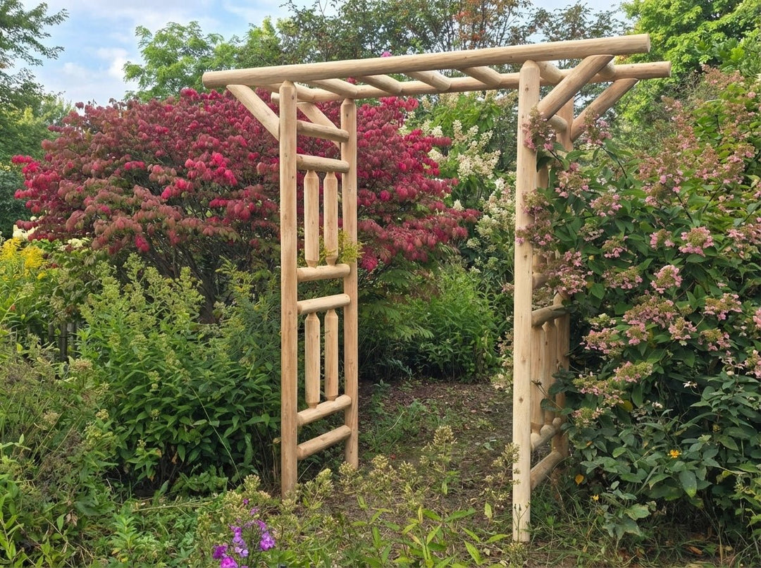Outdoor Wooden Arbor