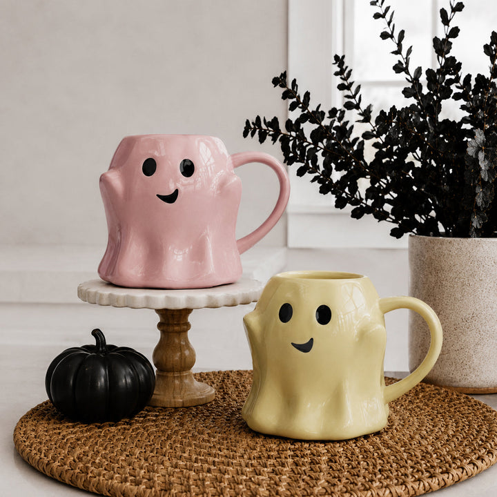 Ghost Ceramic Coffee Mug Halloween Spooky Drinkware Great Gift for Coffee Lovers