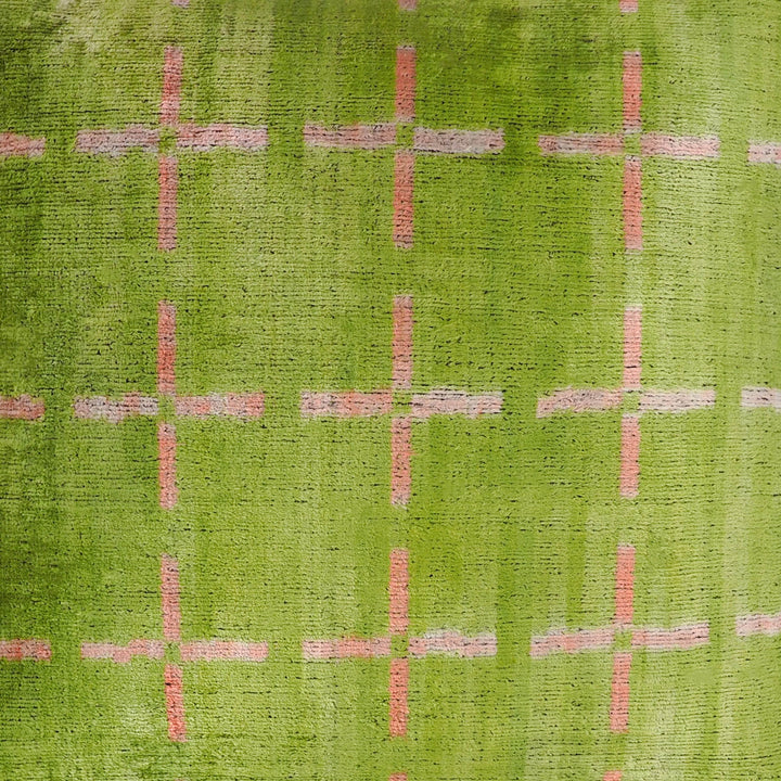 Positive Silk Velvet Ikat Pillow Cover, 20 x 20