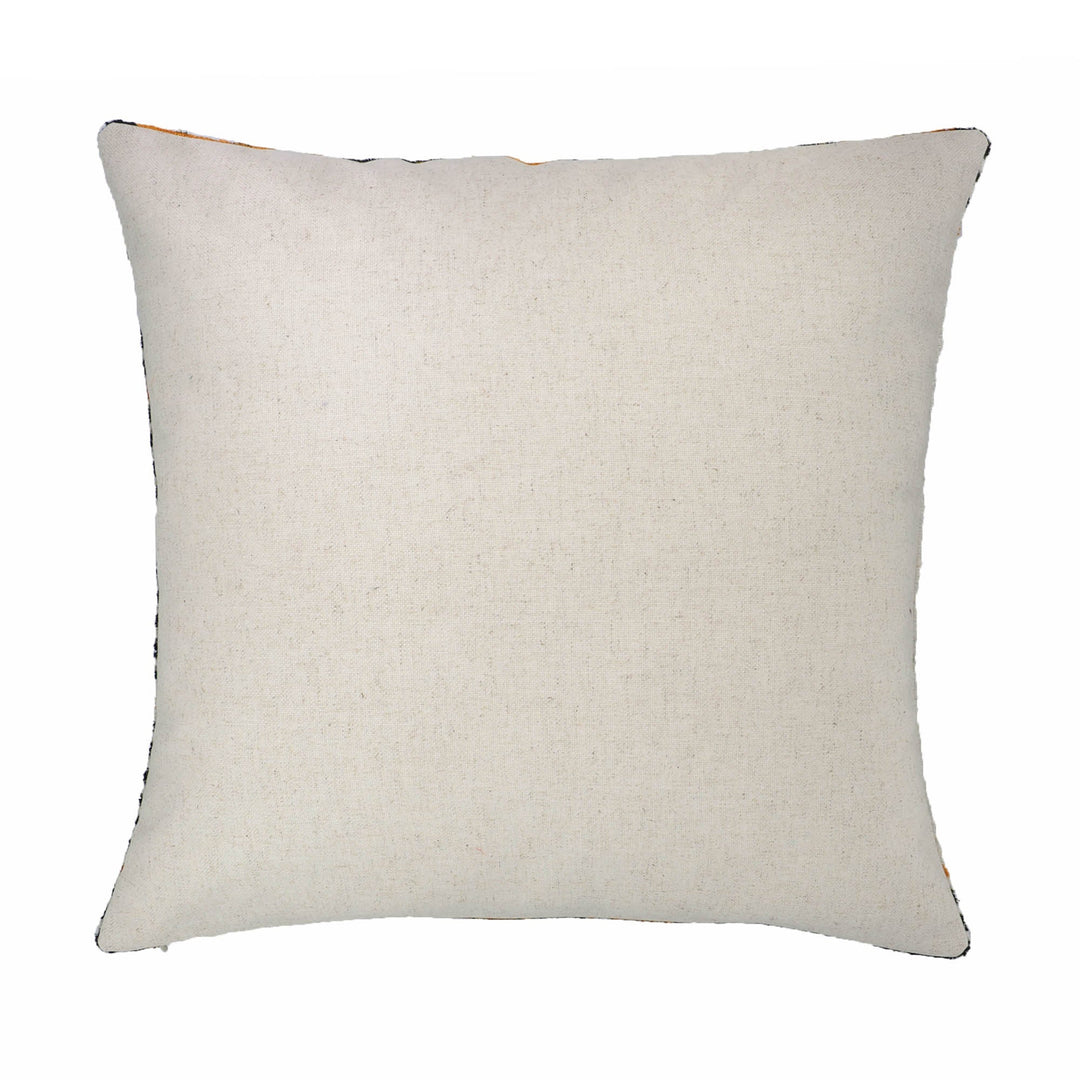 Positive Silk Velvet Ikat Pillow Cover, 20 x 20