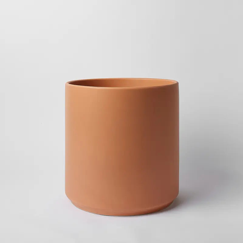 1st Generation, Ceramic Cylinder, With or Without Rounded Teak Stand (FINAL SALE)