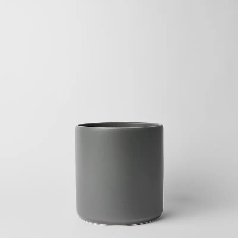 1st Generation, Ceramic Cylinder, With or Without Rounded Teak Stand (FINAL SALE)