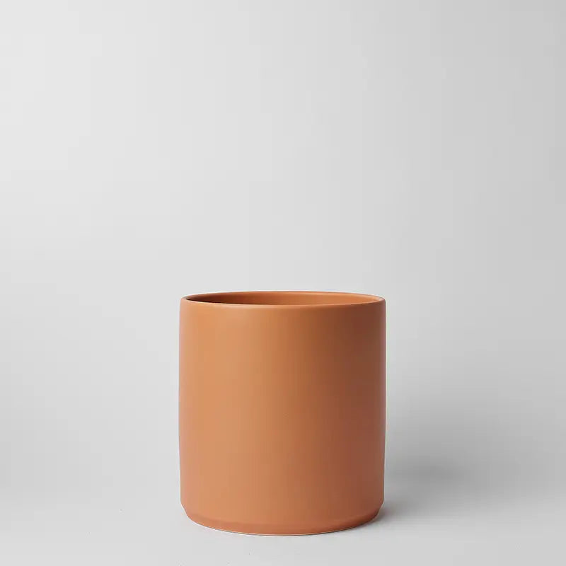 1st Generation, Ceramic Cylinder, With or Without Rounded Teak Stand (FINAL SALE)