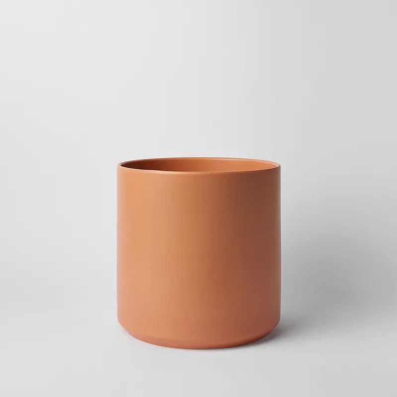 1st Generation, Ceramic Cylinder, With or Without Rounded Teak Stand (FINAL SALE)