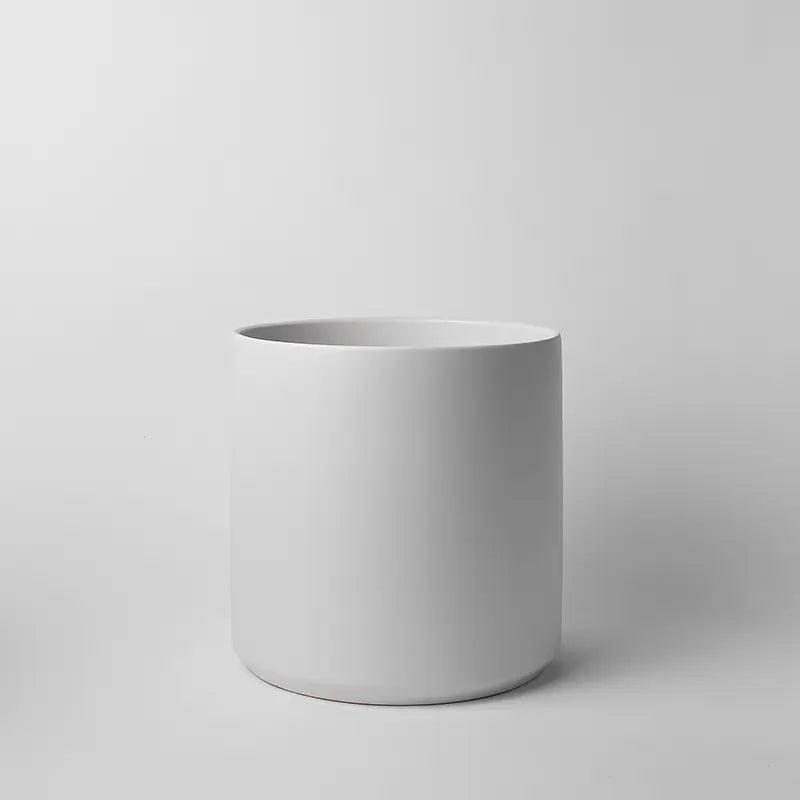 1st Generation, Ceramic Cylinder, With or Without Rounded Teak Stand (FINAL SALE)
