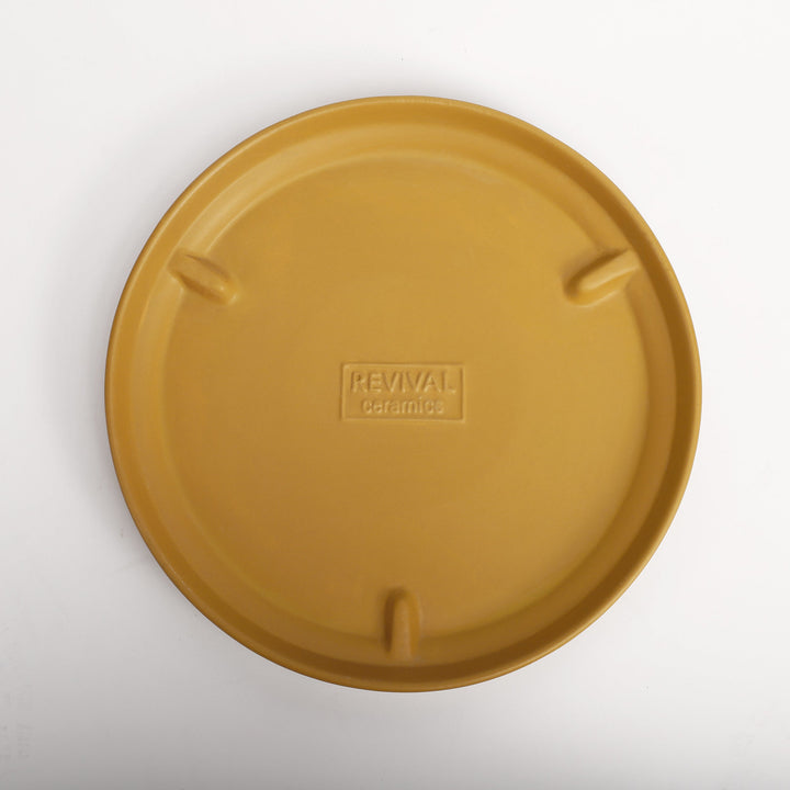 The Ceramic Cylinder Planter with Saucer, 2nd Generation