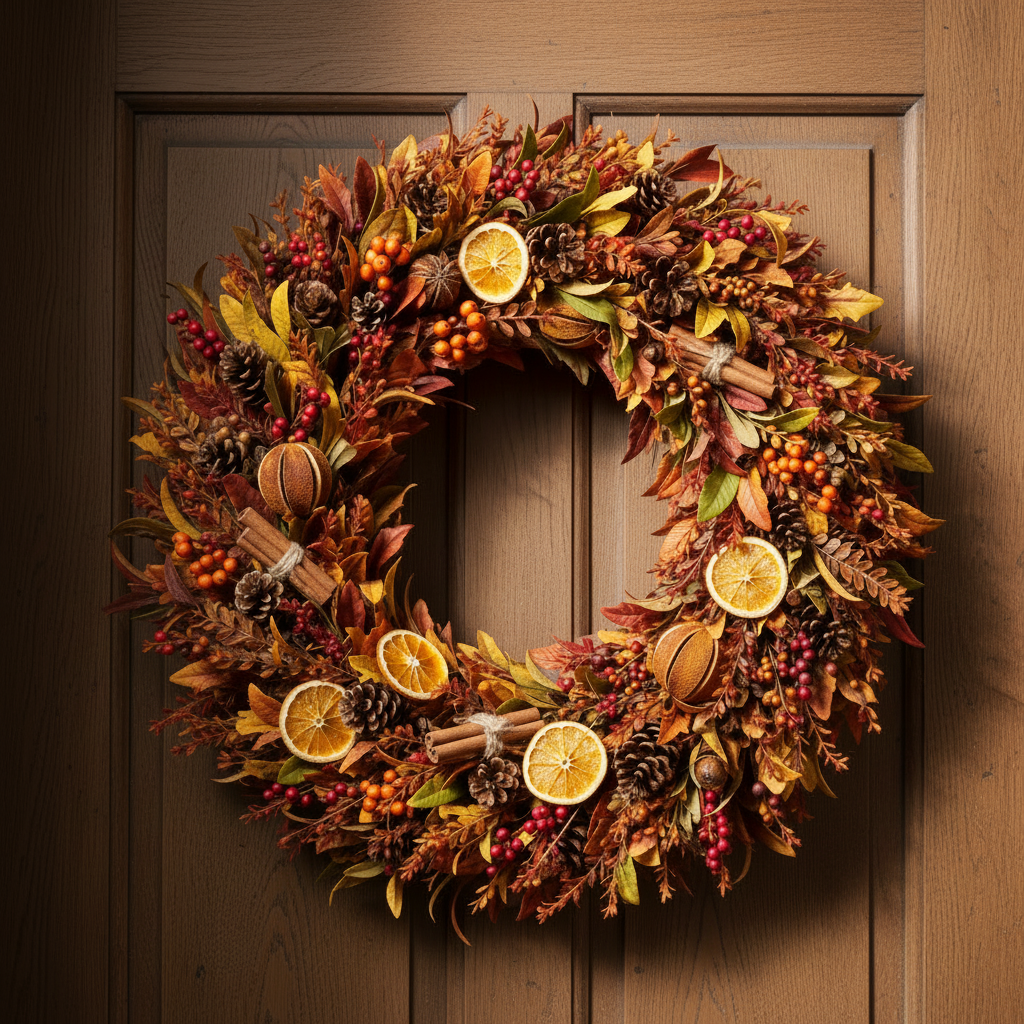 Seasonal — Fall Wreath Lighter