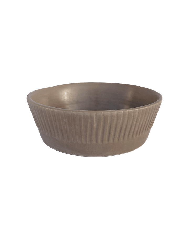 Earth Lines Serving Bowl