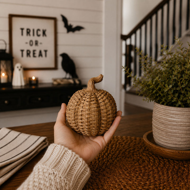 Rattan Pumpkins