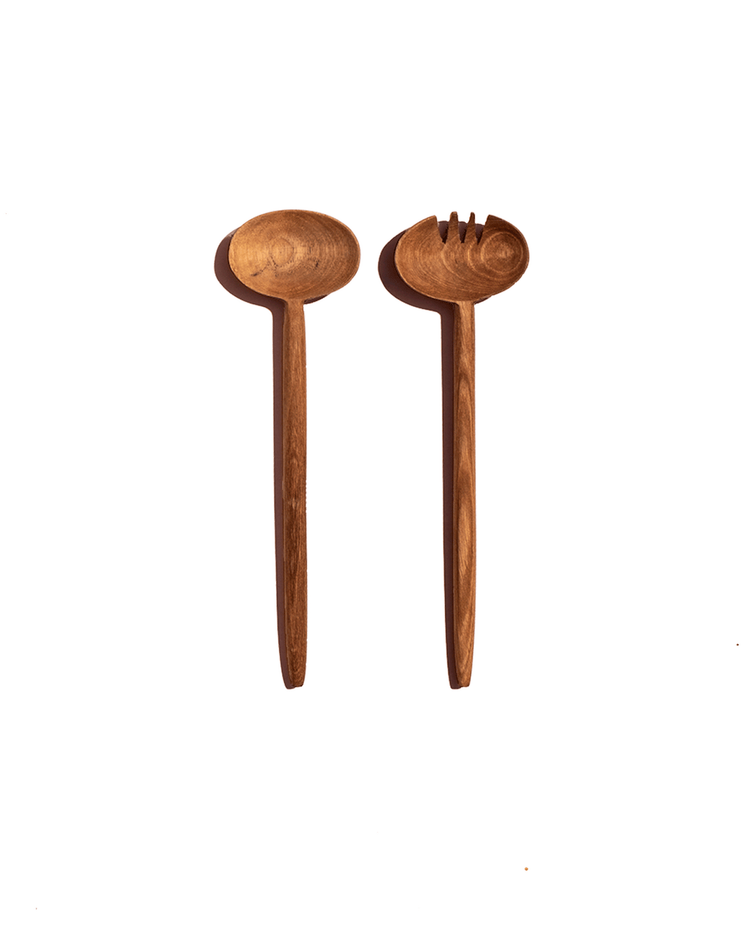 Oval Salad Set Spoons