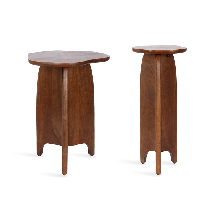 Kanna Wood 2pc Table Set