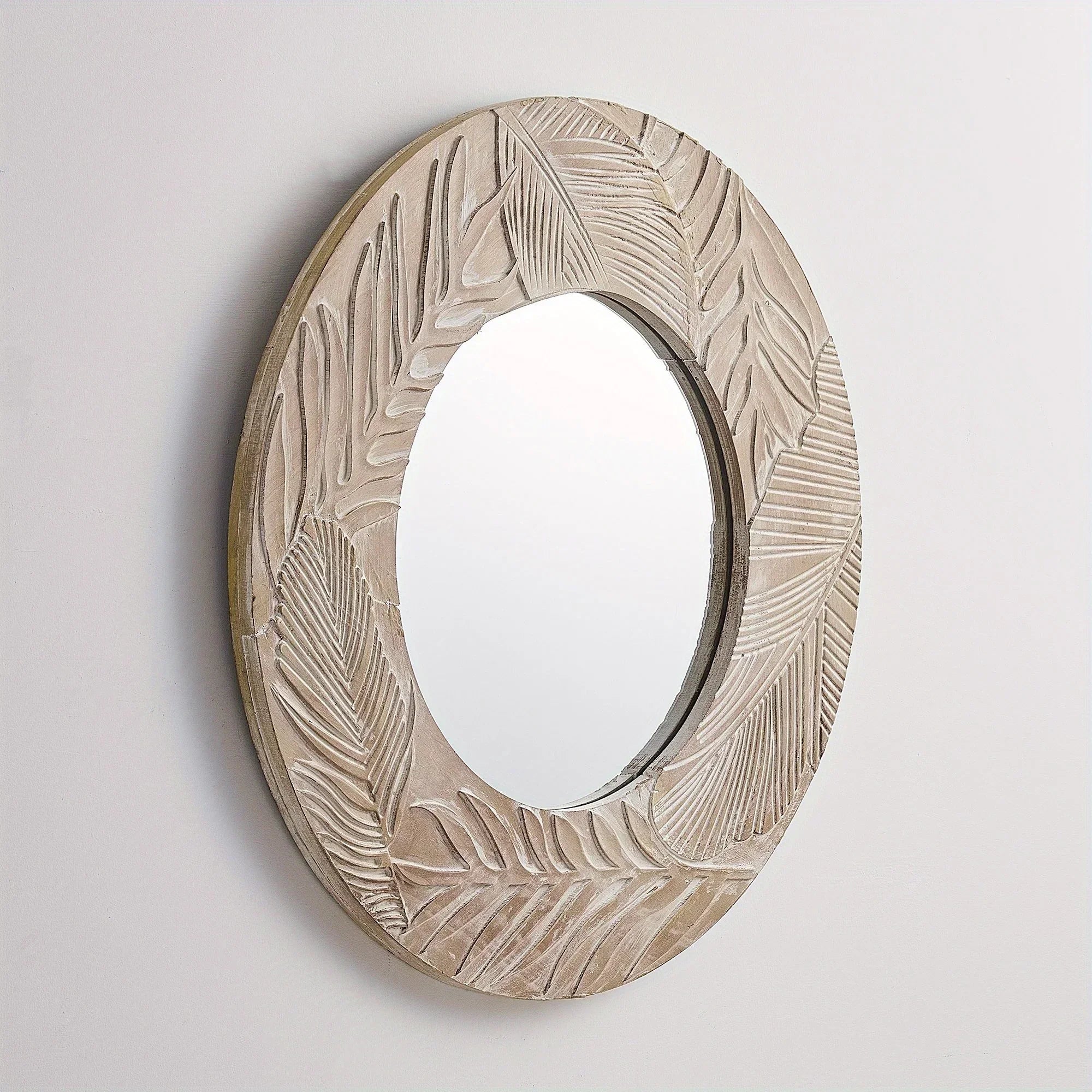Vanity Mirror - Rustic Wood 28in